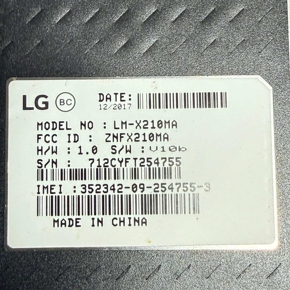LG Aristo 2 Smartphone Black LM-X210MA MetroPCS 16GB Android